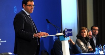 Benjamin Prieto durante su intervención en la Junta Directiva Provincial del PP de Cuenca