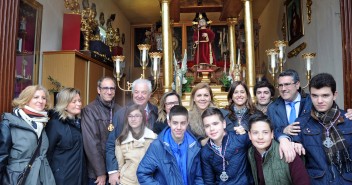 Cospedal ha visitado la Hermandad del Cristo de Medinaceli en Ciudad Real