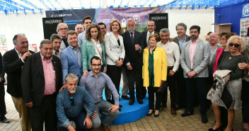 Cospedal con el alcalde de Talavera y alcaldes de la comarca de Talavera