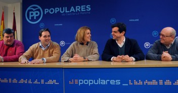 Cospedal preside la reunión de alcaldes del PP de Albacete