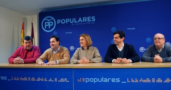 Cospedal preside la reunión de alcaldes del PP de Albacete