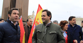 Núñez, en la manifestación de `La revuelta de la España vaciada´