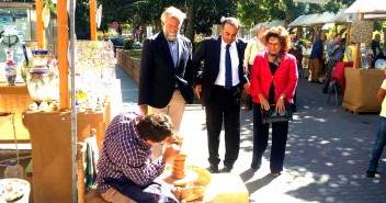 Riolobos con Ramos y Gregorio en las Ferias de San Mateo de Talavera de la Reina