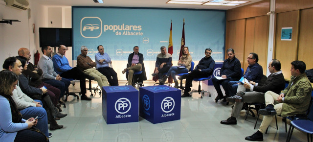 Mesa Abierta con afiliados del PP de Albacete