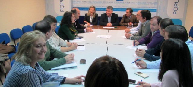 Reunión de la comisión regional del Agricultura del PP de CLM en Ciudad Real