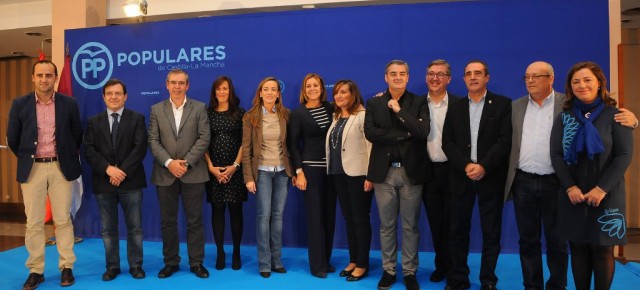 Cospedal con la candidatura al congreso y senado por la provincia de Albacete
