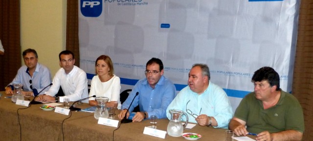 Comité Ejecutivo Provincial del PP de Cuenca presidido por Cospedal