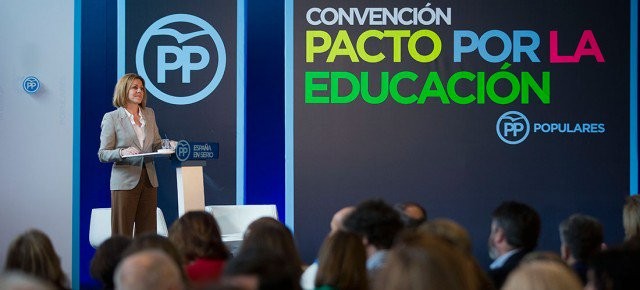 Cospedal en la inauguración de la convención sobre el pacto por la educación