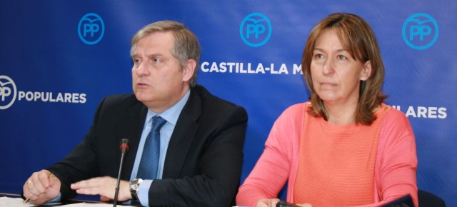 Guarinos y Cañizares durante la rueda de prensa