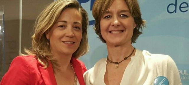 Merino con Tejerina en un acto del PP en Madrid