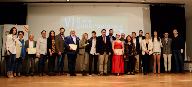 Núñez participa en la VI Gala Generaciones de NNGG de la localidad