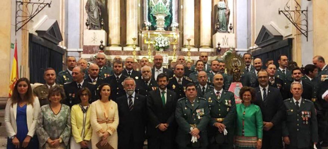 Riolobos en los actos en honor a la patrona de la Guardia Civil en Talavera de la Reina