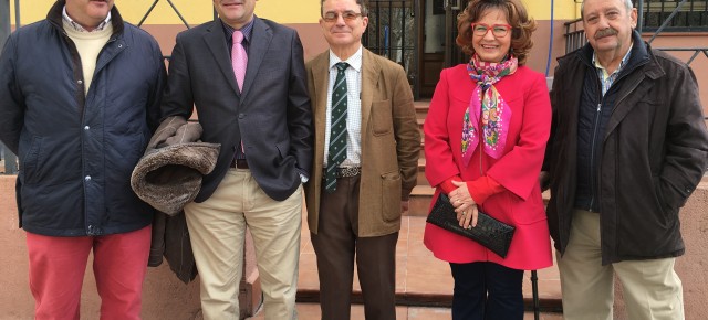 Riolobos con miembros del Centro Extremeño de Talavera de la Reina (Toledo)