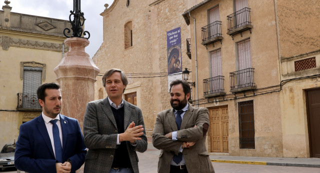 Paco Núñez y Antonio González Terol, visitan Caudete, Almansa, La Roda y Villarrobledo.  