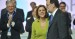 Cospedal con Rajoy en el acto de clausura del XVIII Congreso del PP